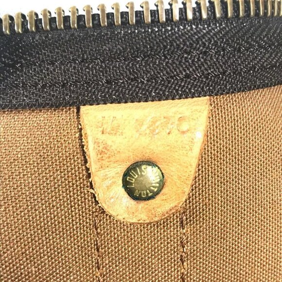 LOUIS VUITTON M41424 Monogram Keepall55 travel bag Duffle Bag Brown - Picture 9 of 14